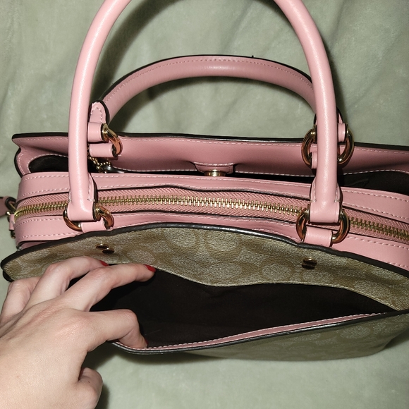 Coach signature jacquard carryall - Picture 3 of 9